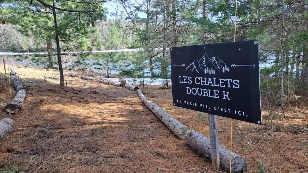 Les Chalets Double K # 2 Saint-Alexis-des-Monts Zewnętrze zdjęcie