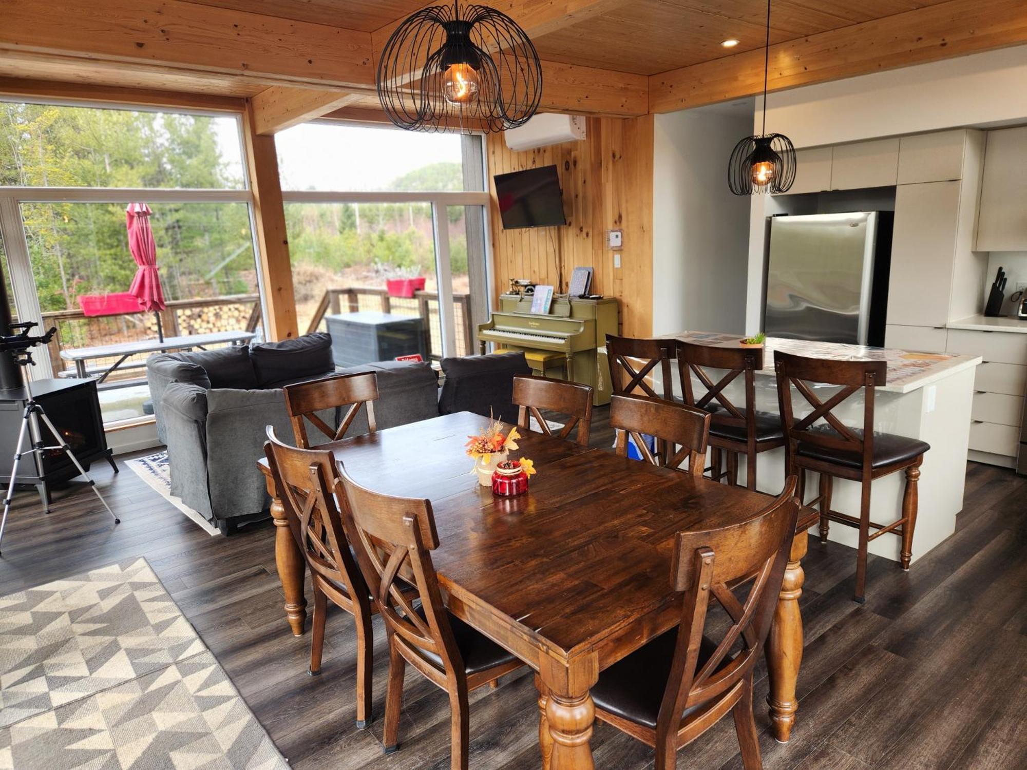 Les Chalets Double K # 2 Saint-Alexis-des-Monts Zewnętrze zdjęcie