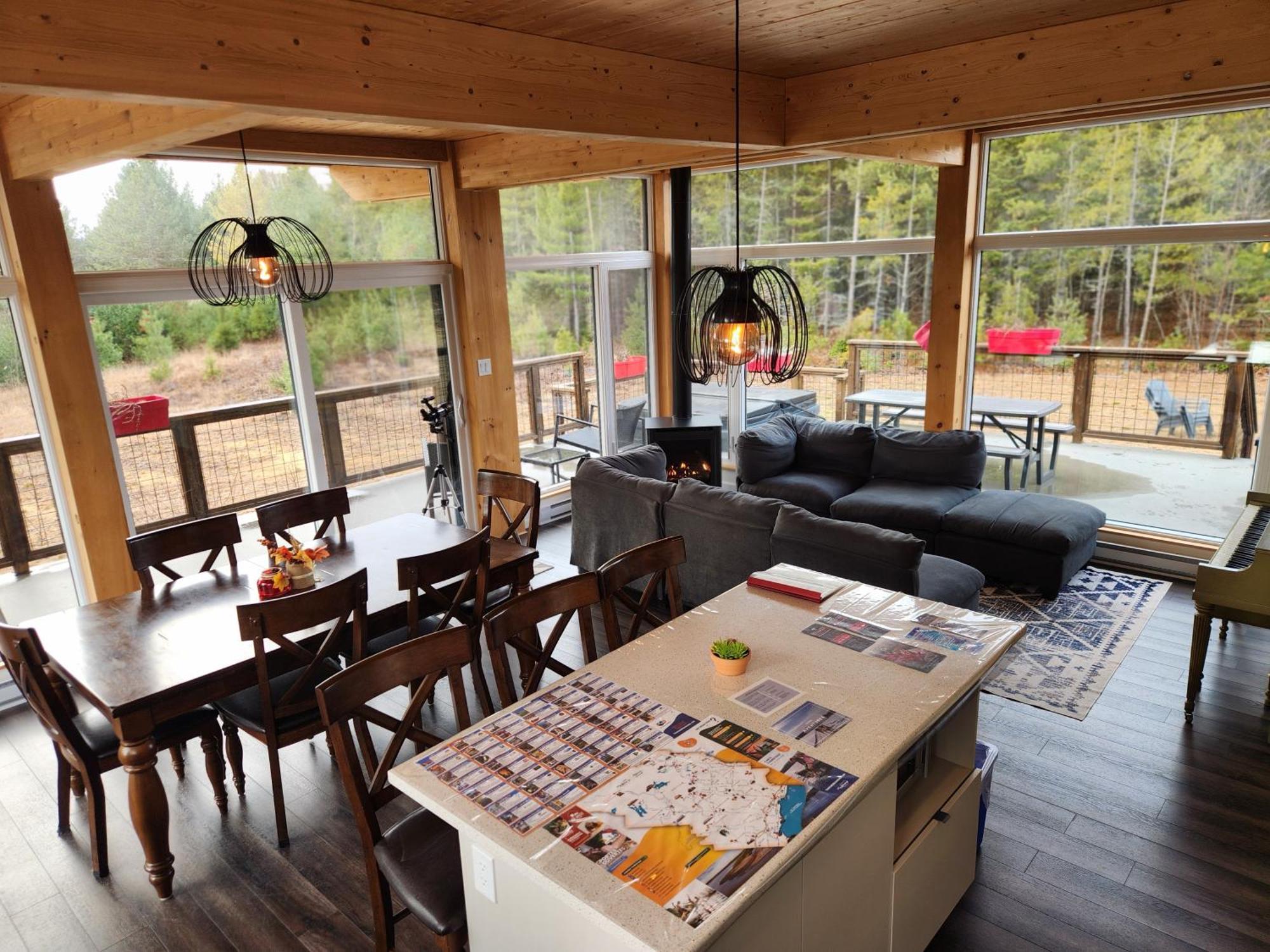 Les Chalets Double K # 2 Saint-Alexis-des-Monts Zewnętrze zdjęcie